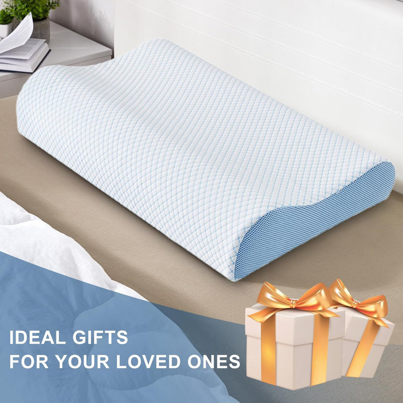 Contour Memory Foam Adjustable Cervical Pillow