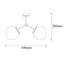 Glass Semi Flush Mount-2069995795