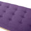 Banc repose-pieds, mauve