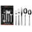J&V Textiles Stainless Steel Flatware Set - Service for 8