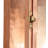 Augusts Copper and Solid Brass Flush Mounted Sconce