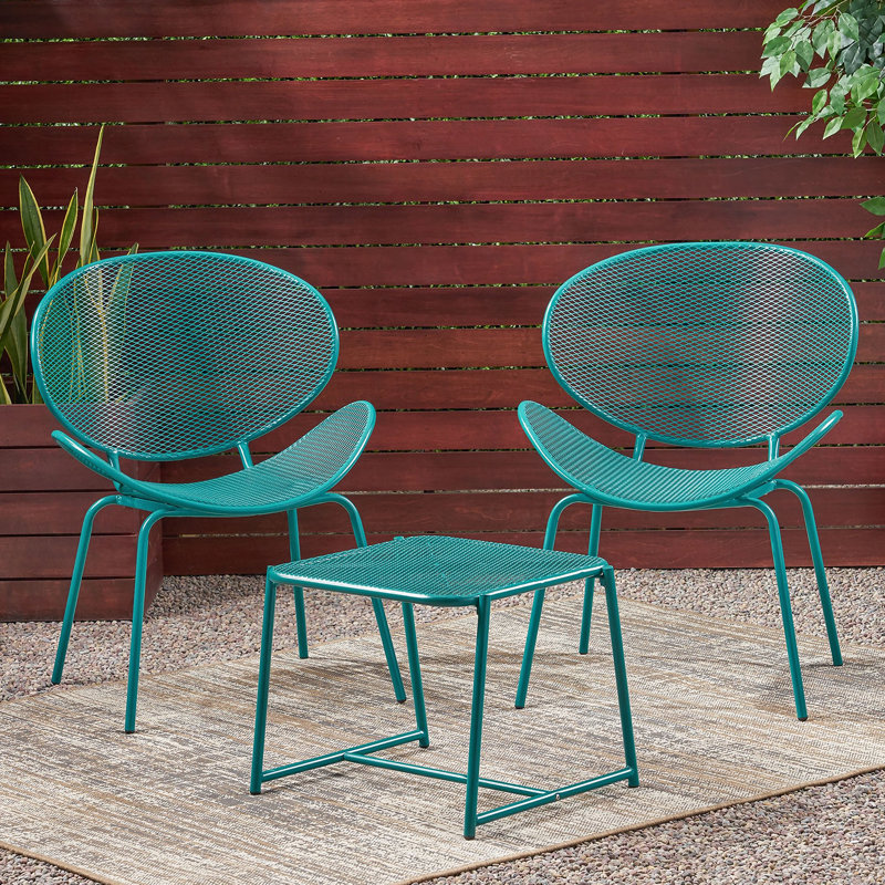 Ensemble de conversation Elba, Bleu sarcelle