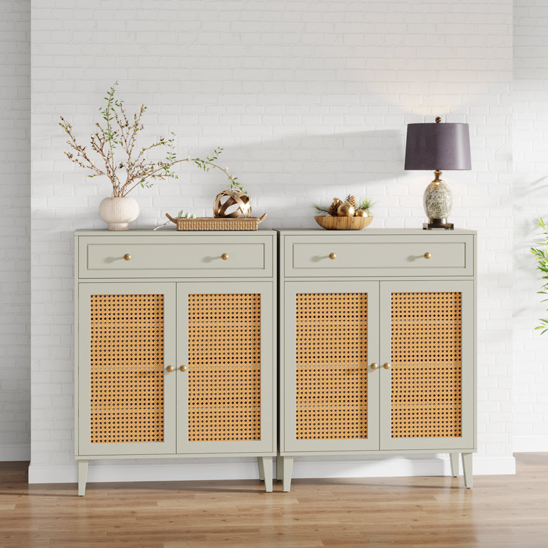 Storage Cabinet with Doors, Entryway Cabinet with Drawer