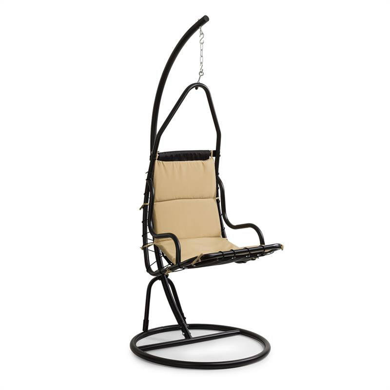 Serramazzoni Swing Chair with Stand, Brown