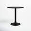 Abode 29.34'' Glass Outdoor Dining Table