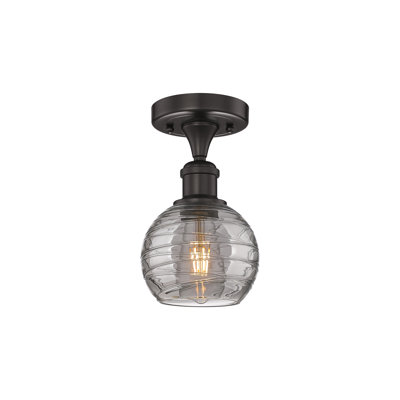 1 - Light Semi Flush Mount