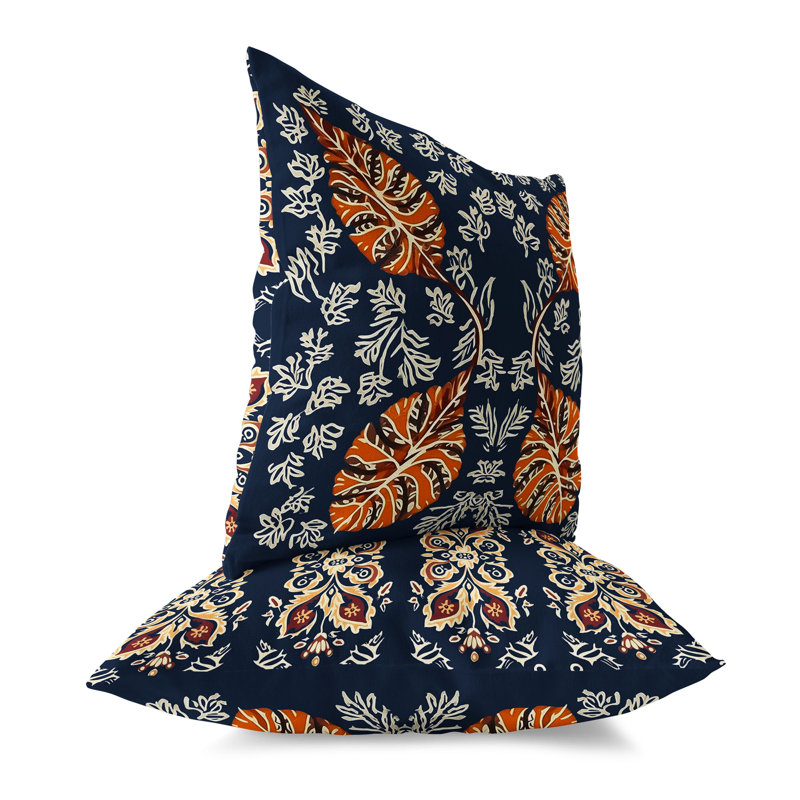 Coussin Leaf Couture, H 16 po x l 16 po