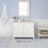 Laura Ashley Butter Chenille Bath Rug-20351706-20351712