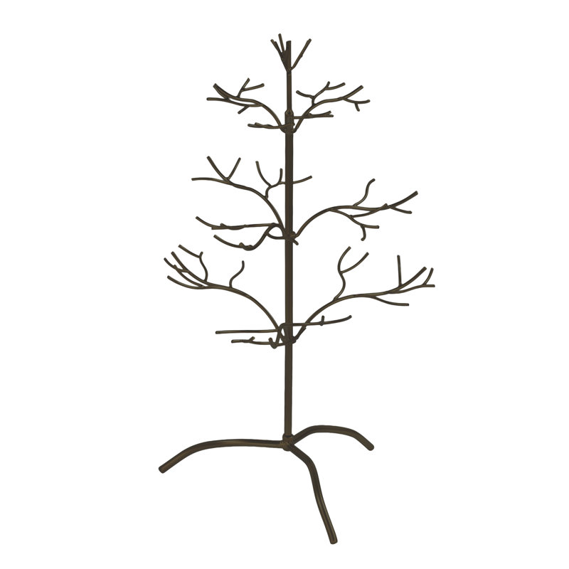 Accessoire d'ornement festif, H 24 po x l 16,5 po x P 15 po, Brun