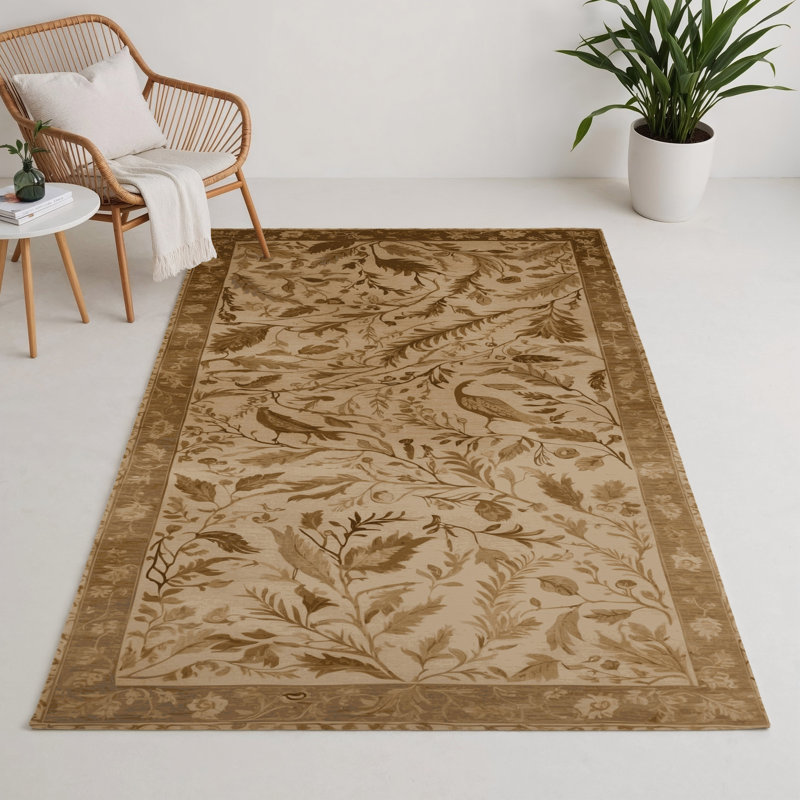 Tapis d'intérieur et d'extérieur brun Nature, Rectangulaire 3 pi x 5 pi