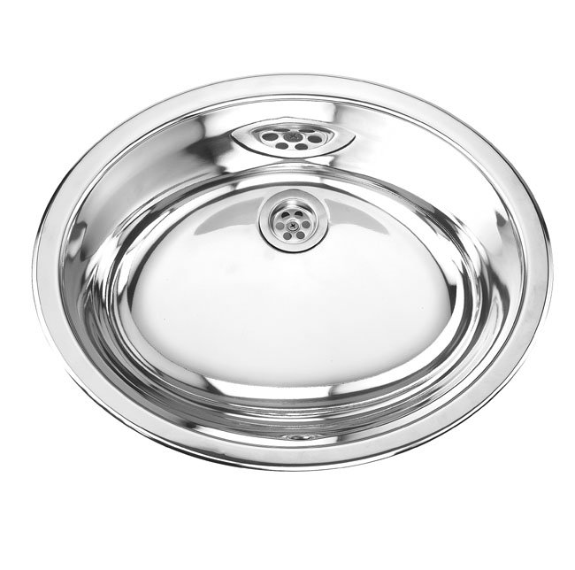 19" Oval Undermount Sink