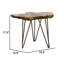 table de bout à pieds croisés