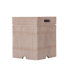 Outdoor 48.2" Rectangular 50,000 BTU MGO Fire Pit With Tank Holder