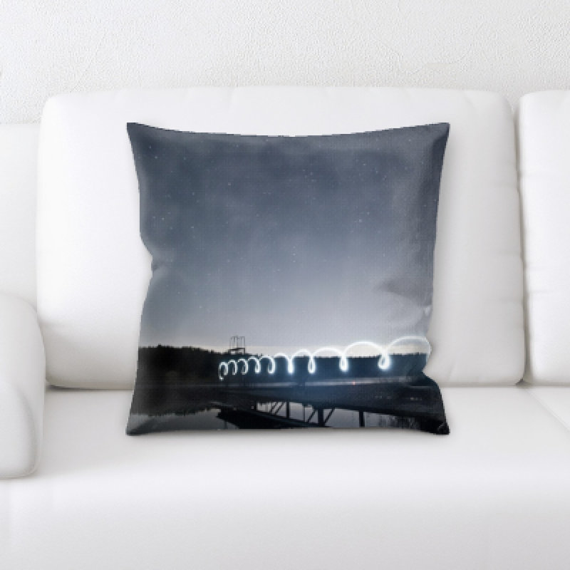Microsuede Throw Pillow