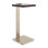 Counter Balance Glass End Table
