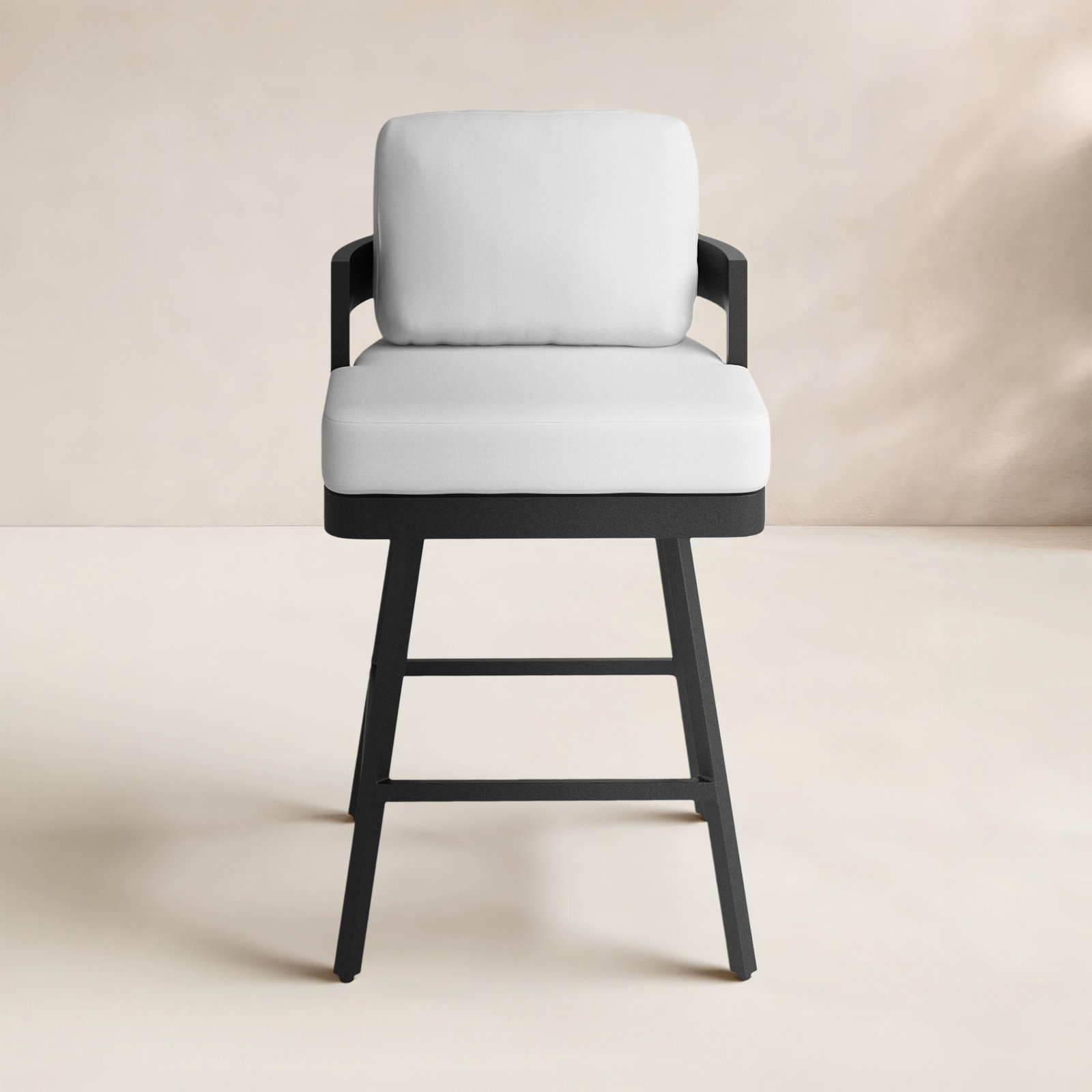Everlee 38'' Outdoor Bar Stool with Sunbrella® Cushion
