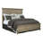 Camilly Solid Wood Panel Bed-95595110