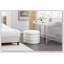Repose-pieds rond avec rangement en tissu Boucle-2147201027