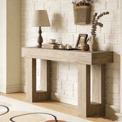 Wooden Sofa Console Table For Entryway