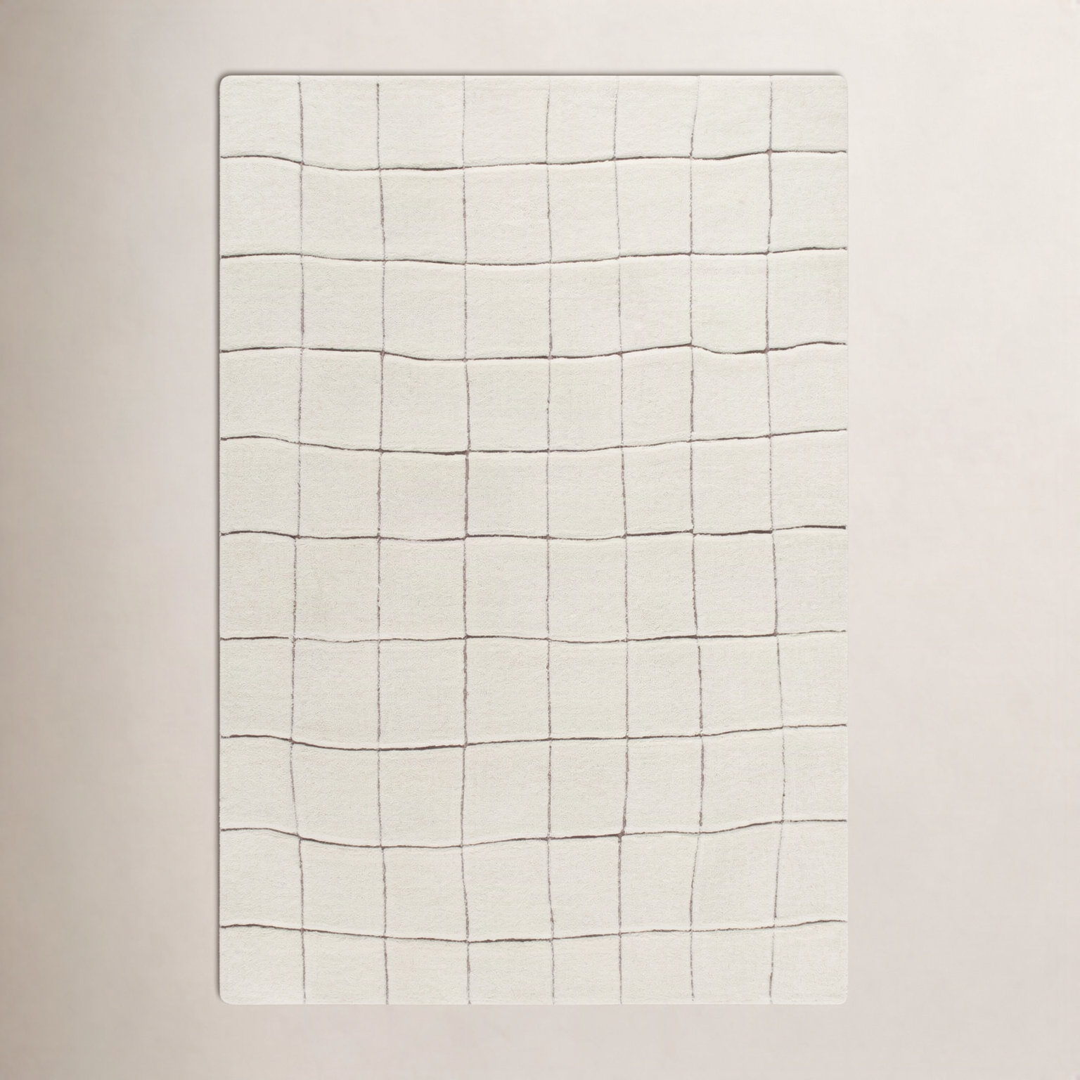 Millside Machine Washable Hand-Tufted Geometric Rug, Rectangle 3'6" x 5'6"
