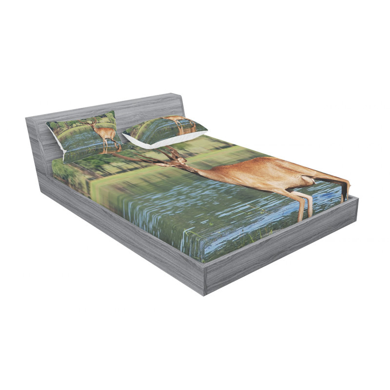 Microfiber Sheet Set, Full Sheet Set with Fitted Sheet