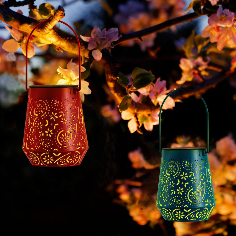 Demeree Solar Powered Outdoor Lantern