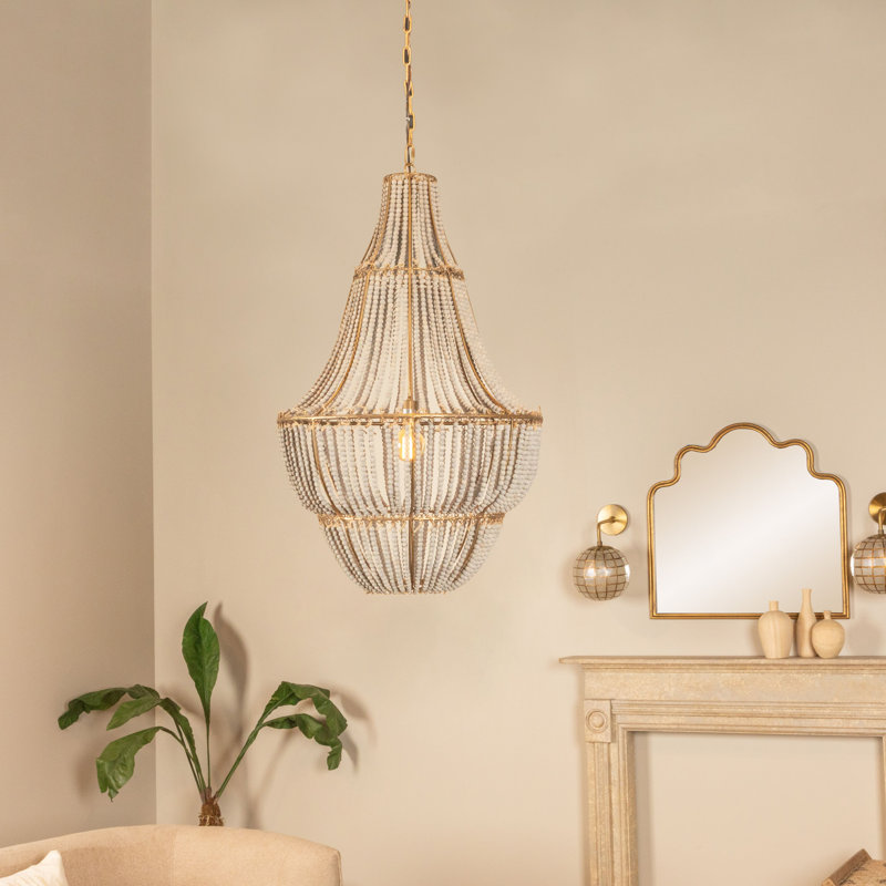 Luminaire suspendu géométrique 1 lumière Aidescombe, Gris