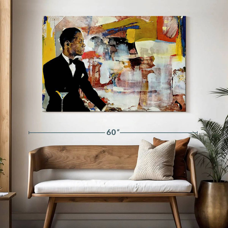 Leisha The Ellington Finesse Effect, 34" H x 51" W