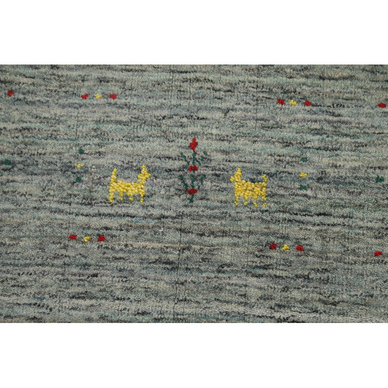 Handmade Gabbeh Indian Area Rug