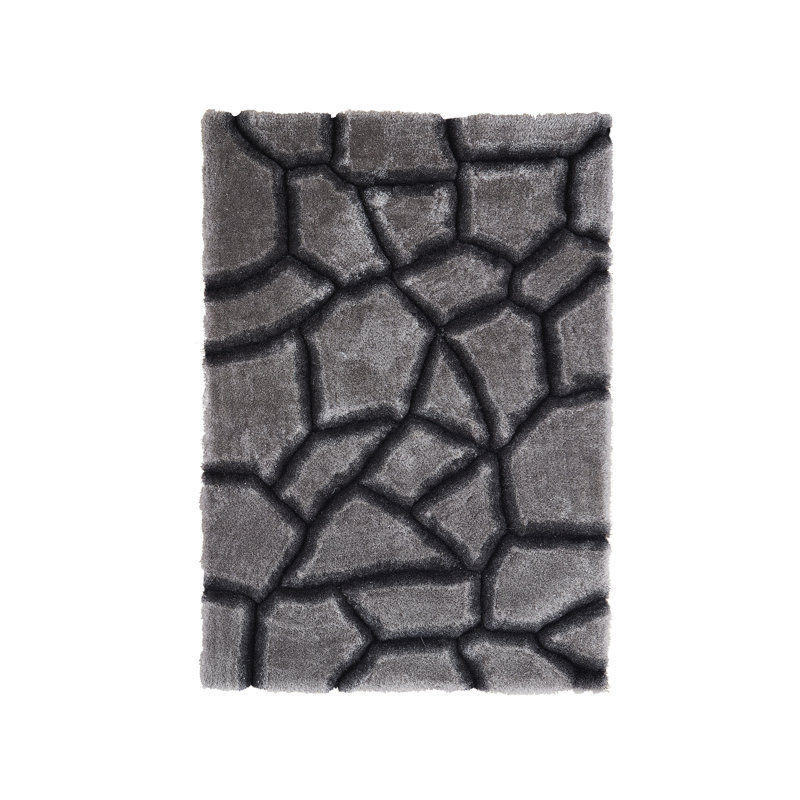 Abstract Indoor Rug, Rectangle 3'5" x 5'5"