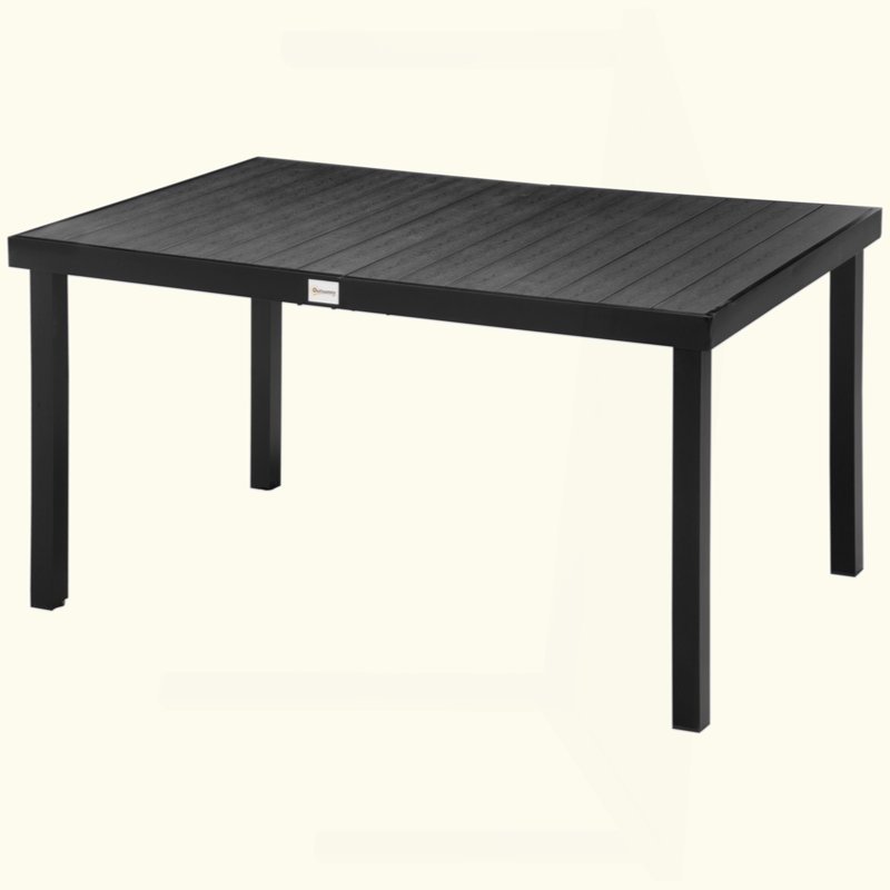 Table repas, Noir, H 29,25 po x L 74,75 po x l 35,5 po