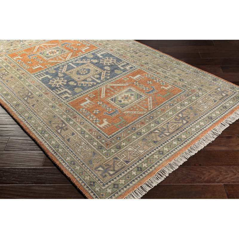 Levasseur Wool Oriental Area Rug, Rectangle 2' x 3'