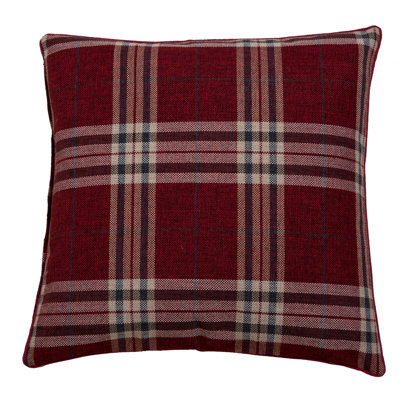 Colleyville Plaid Square Cushion