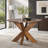 Modern Farmhouse Round MDF Dining Table