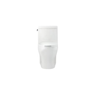 Toilette monobloc Upc Siphonic - 4,8 l à simple chasse d'eau, conception peu encombrante, brute 12 po
