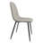 Dining Chairs Set Of 4, Modern Accent Chairs With Fabric Upholsteseat, Spoon Shape Kitchen Chair With Metal Legs Dining Side Chairs For Dining Room Kitchen-103890867