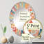 Kourou - Miroir mural Mid-Century ovale-1225794472