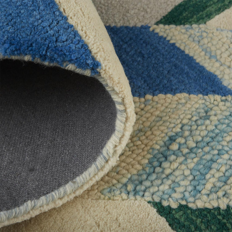 Tollette Chevron Indoor Rug, Rectangle 4' x 6'