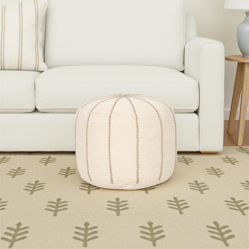 Jayleen Upholstered Pouf