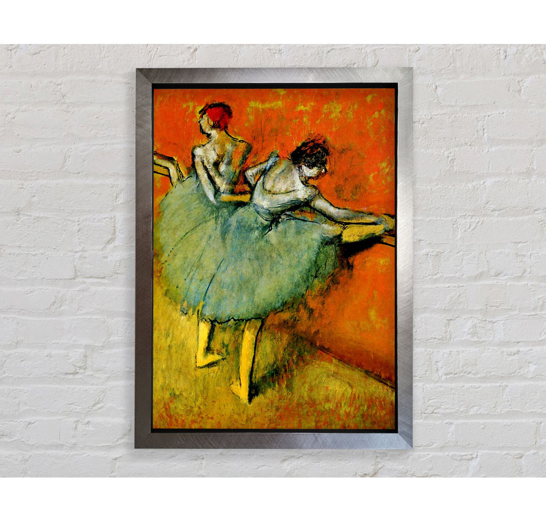 Degas Ballerina Zwillinge - Einzelner Bilderrahmen Kunstdrucke