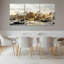 Paysage de montagne, impression sur toile tendue sur toile, ensemble de 3-726732575