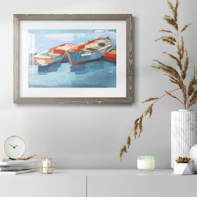 Primaire bateaux I - reproduction de cadre photo simple