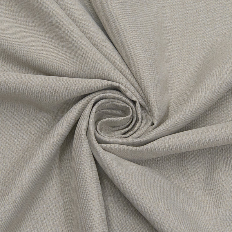 Lewandowski Linen Room Darkening Single Curtain Panel, Beige, 52" W x 84" L