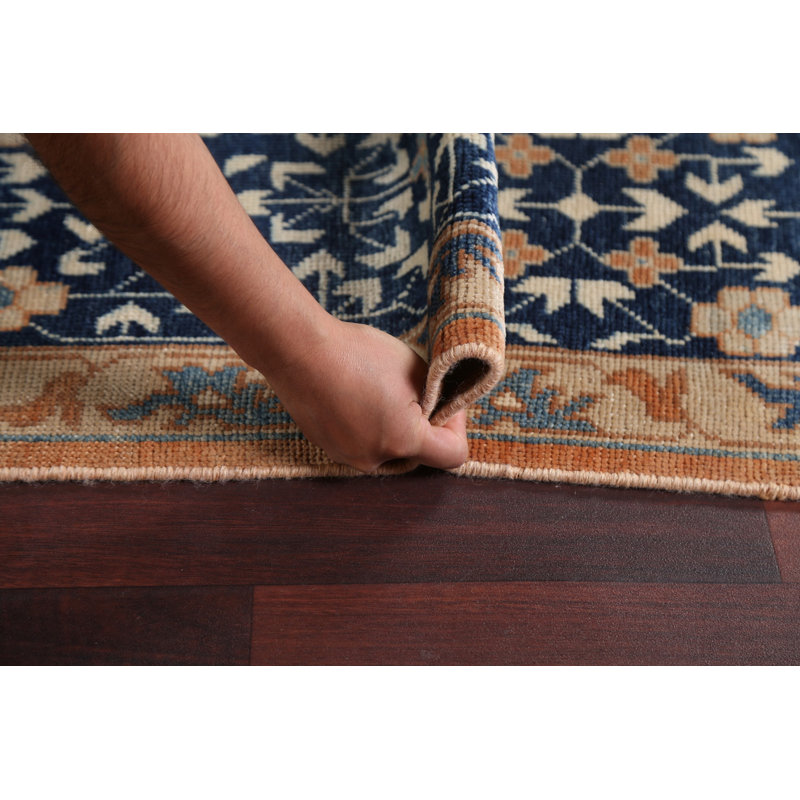 Tapis oriental en laine végétale Khotan 9 x 12
