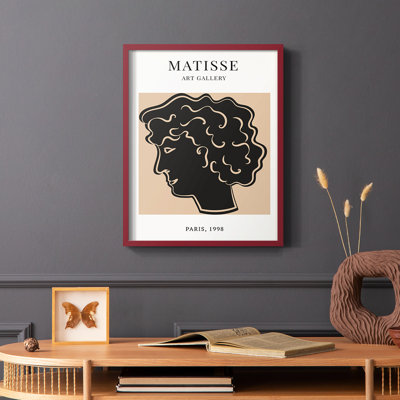 Matisse Cxxi, reproduction encadrée - bois massif