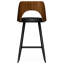Tabouret de comptoir rembourré Micah