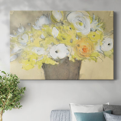 Table Bouquet II-Gallery Wrapped Canvas