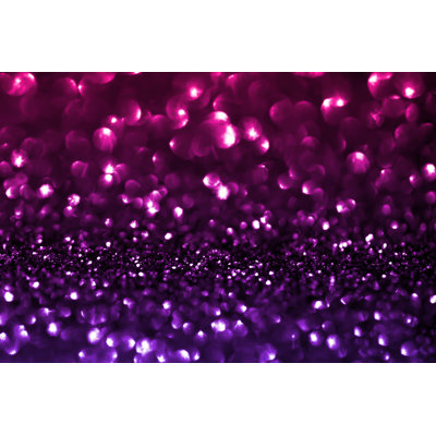 Purple Glitter Gradient - Wrapped Canvas Print