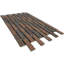 Panneau de fausses briques vieillies EverStone, l 46 7/8 po x H 27 po x P 1 1/4 po, couleur Clay Creek-118904093-137476472-137476492