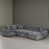Gray Chenille